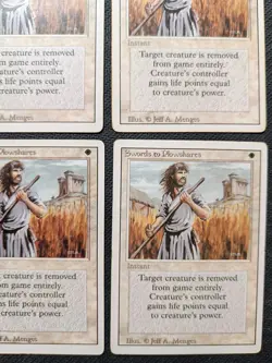 MTG | 4 x Swords To Plowshares | Revised Edition | Magic The Gathering | Playset - Image 5