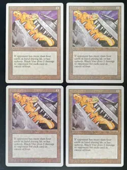 MTG | 4 x Black Vise | Revised Edition | Magic The Gathering | Playset - Image 1
