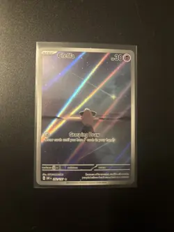 Pokemon TCG Cleffa 202/197 Sv03: Obsidian Flames Full Art Holo NM/Mint - Image 1