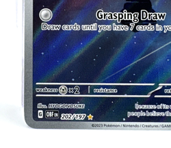 Pokemon TCG Cleffa Illustration Rare Holo 202/197 SV03: Obsidian Flames 2023 - Image 4