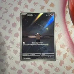 Pokemon TCG Cleffa Sv03: Obsidian Flames Holo Illustration Rare Card 202/197 - Image 1