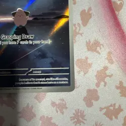 Pokemon TCG Cleffa Sv03: Obsidian Flames Holo Illustration Rare Card 202/197 - Image 4