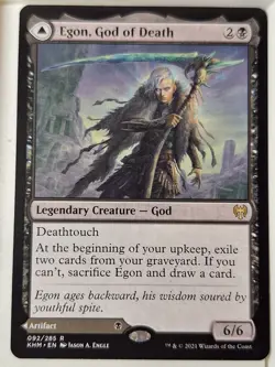 ​Egon, God of Death - Kaldheim - Magic the Gathering MTG Nice! - Image 1