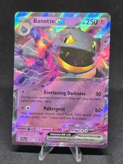 Pokemon TCG Banette EX 088/198 Scarlet Violet Double Rare Holo NM - Image 1