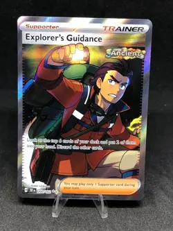Pokemon TCG Explorer's Guidance 200/162 Temporal Forces SIR NM - Image 1