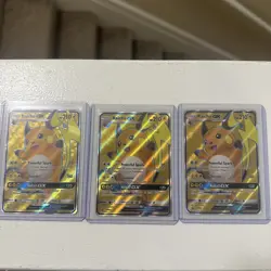 Raichu GX Sun & Moon Promo SM90 Holofoil lot of 3 - Image 1