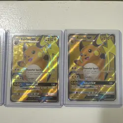 Raichu GX Sun & Moon Promo SM90 Holofoil lot of 3 - Image 3