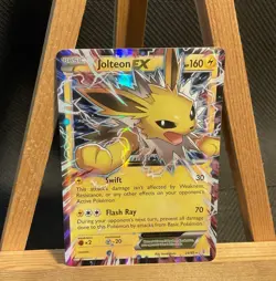 Jolteon EX 28/83 Generations Holo Rare 2016 English Pokemon Card - NM - Image 1