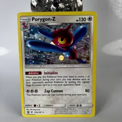 Pokemon Card Porygon-Z 105a/147 Holo Rare Alternate Art Promo Burning Shadows MP - Image 1