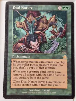 Dual Nature - Prophecy - Magic the Gathering MTG Nice! - Image 1