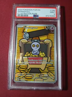 Gimmighoul PSA 9 English 2023 Pokemon Illustration Rare #198 - Image 5
