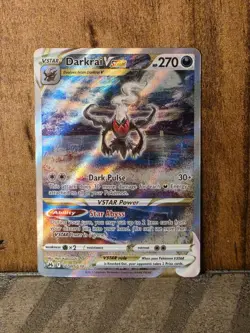 Darkrai VSTAR GG50/GG70 Pokemon Crown Zenith Galarian Gallery VSTAR Rare - Image 2