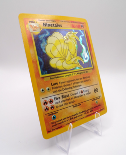 Pokemon Ninetales Base Set Holo Rare 12/102 Stage 1 80 HP 1999-2000 Wizards - Image 2