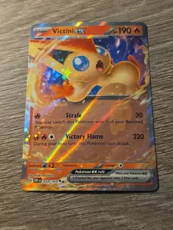 Victini ex 033/197 Sv03: Obsidian Flames Holo - English - Pokemon TCG - Image 1