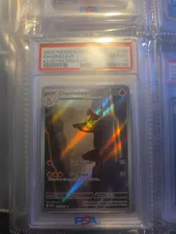 Pokemon Charmeleon Scarlet & Violet 151 169/165 Illustration Rare Holo PSA 10 - Image 1