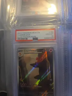Pokemon Charmeleon Scarlet & Violet 151 169/165 Illustration Rare Holo PSA 10 - Image 2