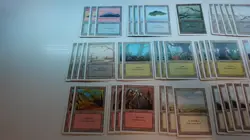 MTG REVISED Edition 42 BASIC LAND Cards LOT - Magic the Gathering READ DESC - Image 2