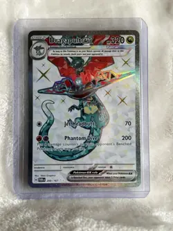 Dragapult EX 200/167 Ultra Rare Holo Pokemon TCG Twilight Masquerade - Image 1