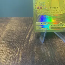 Pokemon TCG | Phantasmal Flames | Gold Mega Charizard X EX 130/094 | NM/M - Image 4