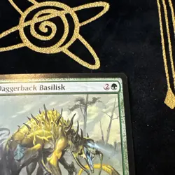 MTG Magic the Gathering Daggerback Basilisk (174/333) Core Set 2019 LP - Image 4