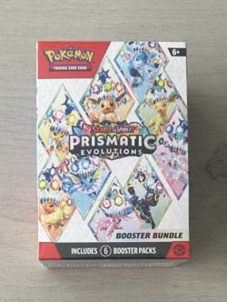 Pokemon TCG Factory Sealed Scarlet & Violet Prismatic Evolutions Booster Bundle - Image 1