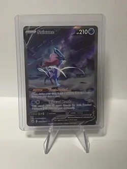Pokemon Crown Zenith Suicune V Galarian Gallery Ultra Rare Holo GG38/GG70 - Image 1