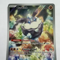 Pokemon Carbink Illustration Rare Ascended Heros 242/217 Pack Fresh / NM - Image 3