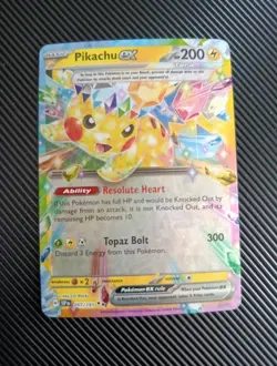 Pikachu ex 057/191 - Double Rare - Surging Sparks - Pokemon TCG - NM/M - Image 1