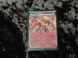 Ogre-Head Helm (Showcase) Kamigawa: Neon Dynasty Regular MTG TCG NM - Image 1