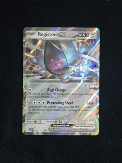 Registeel Ex 145/217 Double Rare ME: Ascended Heroes Pokemon TCG NM - Image 1