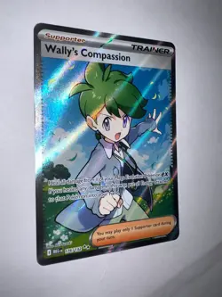 Wally's Compassion 176/132 Me01: Mega Evolution Holo Pokemon MINT Condition - Image 2