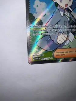 Wally's Compassion 176/132 Me01: Mega Evolution Holo Pokemon MINT Condition - Image 4