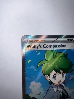 Wally's Compassion 176/132 Me01: Mega Evolution Holo Pokemon MINT Condition - Image 5