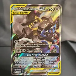 Pokemon Lucario & Melmetal GX TAG TEAM Promo Holo SM192 Sun & Moon NM - Image 1
