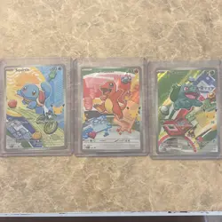 Pokemon Illustration Kanto promo (Charmander, Bulbasaur, Squirtle) #3 - Image 1