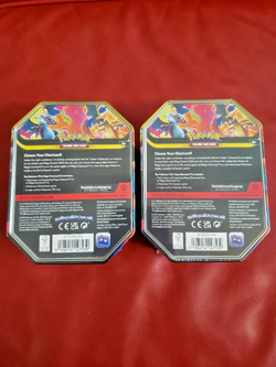 Pokemon TCG Mega Charizard X + Y ex Sealed Tin Bundle Lot Set Of 2 In Hand QTY - Image 2