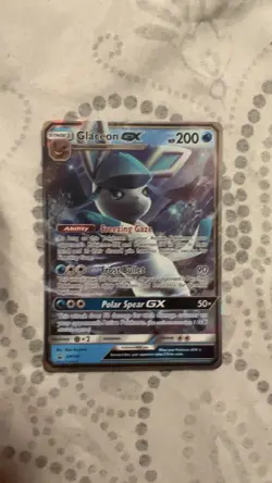 Glaceon GX SM147 Promo SM Black Star Promos Pokemon Near Mint - Image 1