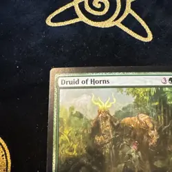 Magic the Gathering MTG Druid of Horns (176) Core Set 2019 LP - Image 5