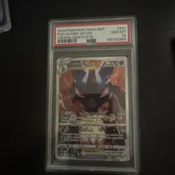 Lucario Vstar Alt Art Promo PSA 10 Pokemon Crown Zenith SWSH291 - Image 1