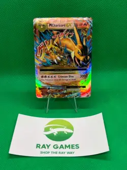 Pokemon TCG M Charizard EX 13/108 XY Evolutions Holo Mega NM - Image 1