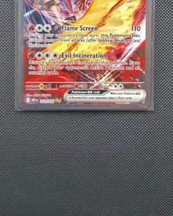 Pokemon TCG Team Rocket's Moltres EX 229/182 SIR- MINT CONDITION PACK FRESH - Image 4