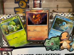 New! Sealed 11” X 10” Box POKEMON 151 Poster Collection W 3 Packs, Holos + 🔥 - Image 2