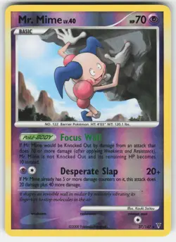 Mr. Mime 37/147 Rare Supreme Victors Pokemon Reverse Holo LP - Image 1