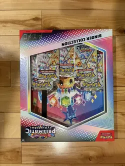 Pokemon TCG: Scarlet & Violet Prismatic Evolutions Binder Collection Damages - Image 1