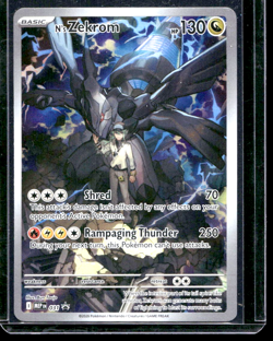 Pokemon N's Zekrom 031 ME: Mega Evolution Promo Full Art Holo - Image 1