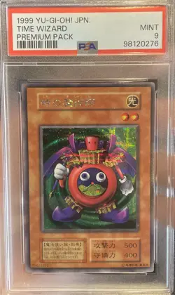 PSA 9 Time Wizard Premium Pack Yu-gi-oh Japanese - Image 1