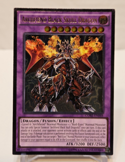 Ultimate Rare Archfiend Black Skull Dragon CORE-EN048 Unlimited Yugioh 1062 - Image 1