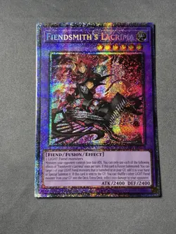 Yu-Gi-Oh! Fiendsmith's Lacrima 1st Edition Starlight Rare RA05-EN038 - Image 1