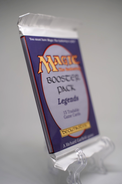 Magic The Gathering MTG Legends Factory Sealed Booster Pack 1994 WOTC - Image 4
