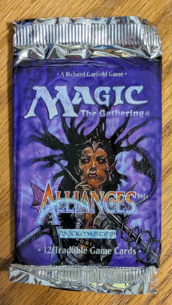 MTG - 2x Alliances Booster Pack - Magic the Gathering Factory Sealed 1996 - Image 2